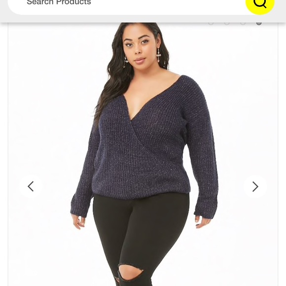 Forever 21 Marled ribbed top - Picture 4 of 4